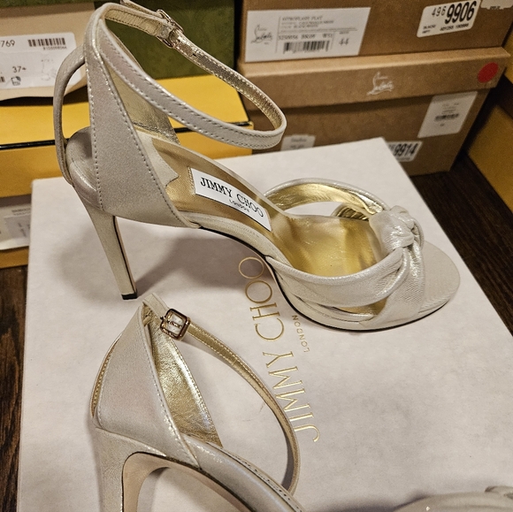 $1,095 39 Jimmy Choo Rosie 100 Mm Heel - Picture 7 of 8